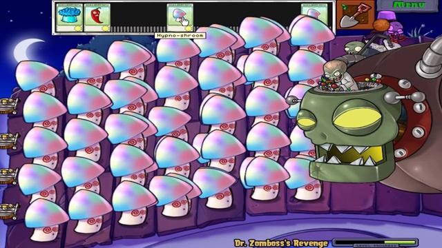 1 Dr. Zomboss vs Hypno-Shroom Plants vs Zombies Minigames смотреть онлайн