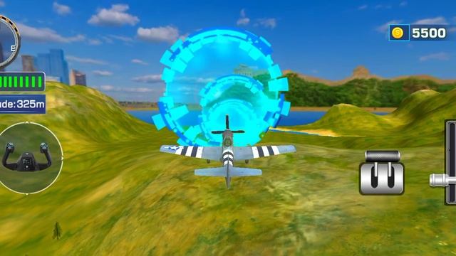 airplane simulator 3d game / airplane games for android/ смотреть онлайн