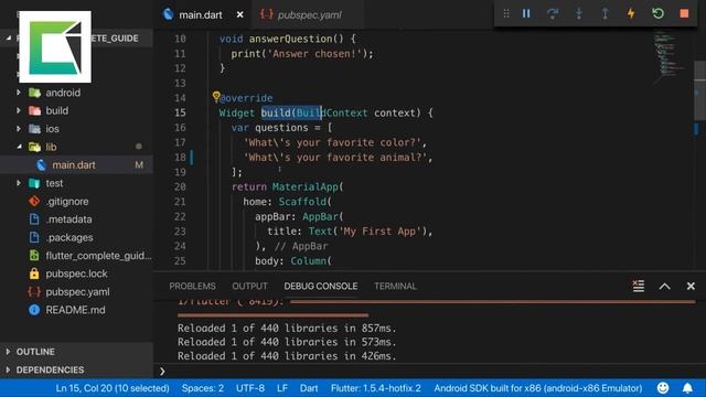 Tutorial #22 - Updating Widget Data (Flutter App Development Tutorials) смотреть онлайн