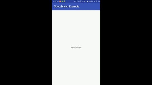 progress dialog alternative, spots dialog in android example смотреть онлайн