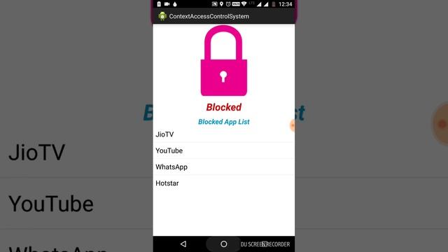 CONTEXT BASED ACCESS CONTROL SYSTEM FOR MOBILE DEVICES смотреть онлайн