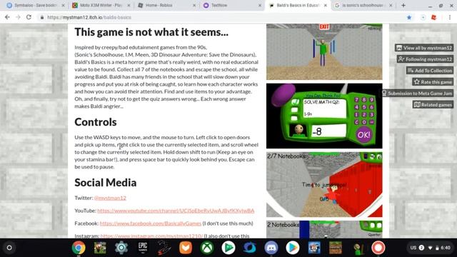 How to download Baldi Basics 1.4.1 on android. смотреть онлайн