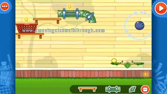 Amazing Alex Walkthrough -- The Catapult -- The Backyard -- 2-17 смотреть онлайн