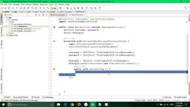 Android For Beginner - How to create simple login in android studio 2017. смотреть онлайн