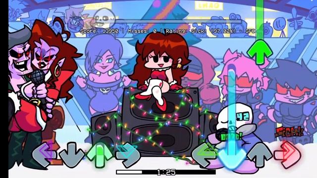 Friday night funkin' Playable Sans! (w/ Vocals) Psych Engine Port смотреть онлайн