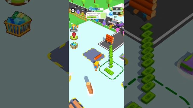 🪵 Wood Factory – Lumber Tycoon 🏭 GAMEPLAY (Android, iOS) смотреть онлайн