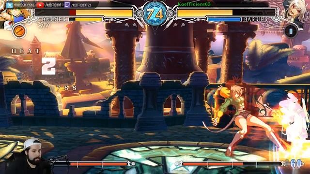 BLAZBLUE X PERSONA 4! | Blazblue Central Fiction PC Mod Matches! смотреть онлайн