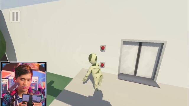 Pake Gamepad Berasa Main GAME PC di ANDROID - Human Fall Flat Android смотреть онлайн