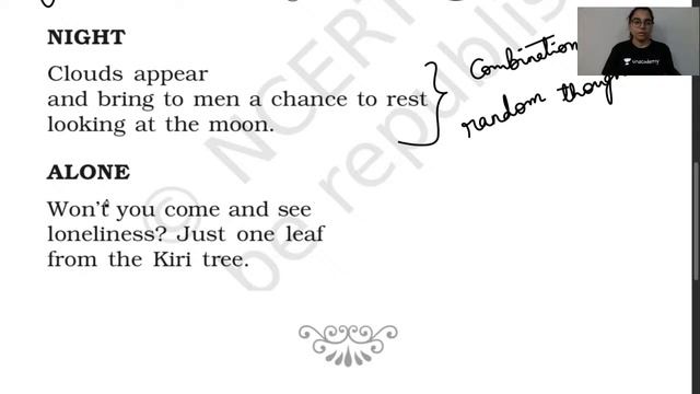 Literature | Woven Words Poems | 11th CBSE English | Riti Spandana смотреть онлайн