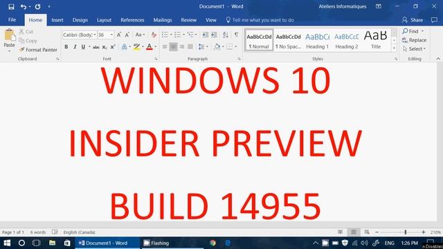 Windows 10 Insider preview Build 14955 now available for fast ring October 25th 2016 смотреть онлайн