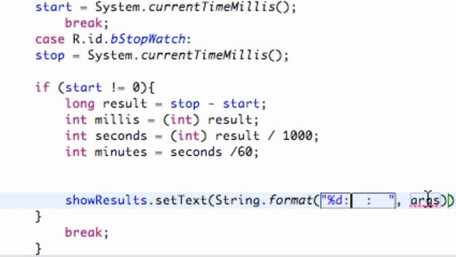 Android Application Development Tutorial - 88 - Formatting and using the Modulus смотреть онлайн