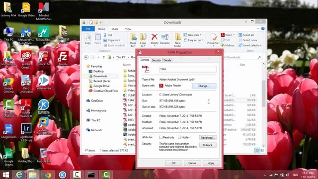 Windows 8.1 File or Folder Properties смотреть онлайн