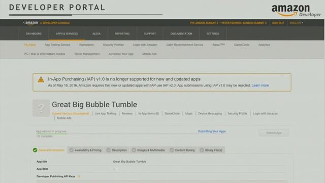 Integrating Amazon APIs in Unity with Peter Heinrich смотреть онлайн