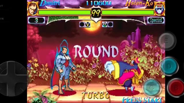 Night Warriors: Darkstalkers' Revenge Gameplay Android смотреть онлайн
