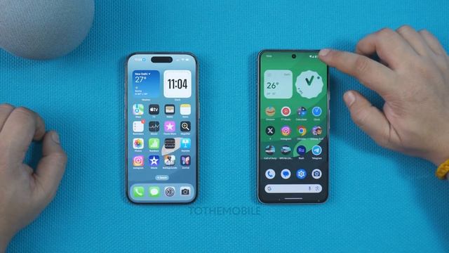iOS 17 Vs Android 14 Animations! Apple Vs Google смотреть онлайн