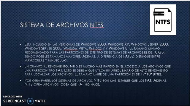 Diferencias entre sistemas de archivos NTFS, EXT4 Y F2FS смотреть онлайн
