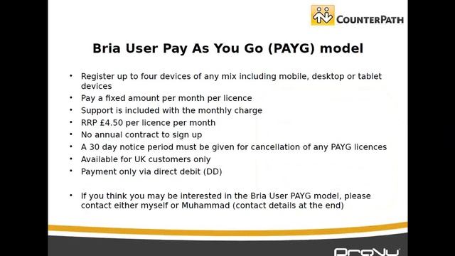 The Benefits of CounterPath Bria Stretto - Webinar смотреть онлайн