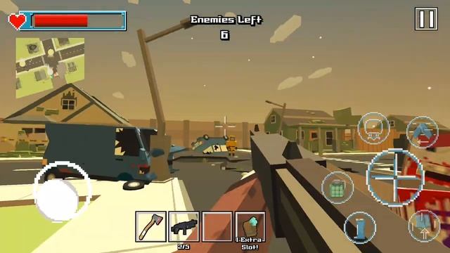 Blocky Zombie Survival (by Pixel Royale) / Android Gameplay HD смотреть онлайн