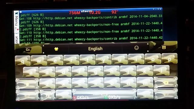 The complete debian install on android phone. смотреть онлайн