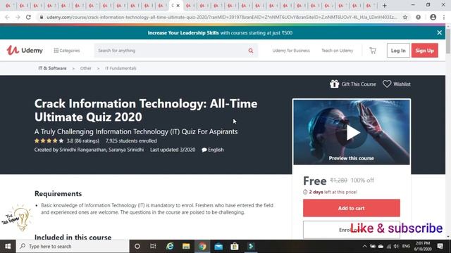Free Online Courses 2020 | All Udemy Premium Courses life Time Free Access | Udemy Free Courses смотреть онлайн