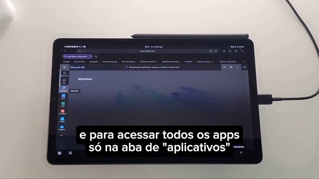COMO usar o PACOTE OFFICE da MICROSOFT NO TABLET DE GRAÇA! #office365 смотреть онлайн