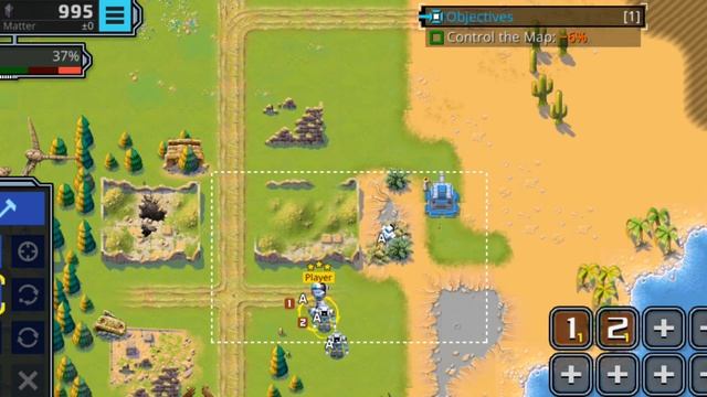 Retro Commander (by Noble Master Games) - free strategy game for Android - gameplay. смотреть онлайн