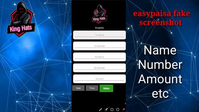 Fake Easypaisa Screenshot Apk | Fake Easypaisa Transaction Receipt Maker | Download Easypaisa App