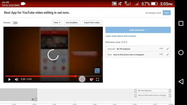 How to add end screen and annotations in your video 2018 |Hindi смотреть онлайн