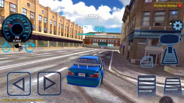 BMW M3 City Driving - Car Drift Offroad Simulator - Best Android GamePlay смотреть онлайн
