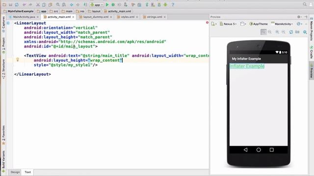 การเขียน Inflater ใน Android смотреть онлайн