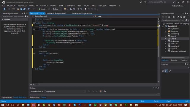 [VB.net] Come creare un Sistema Operativo in visual basic- Parte 4: Desktop смотреть онлайн