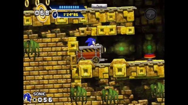 Sonic the Hedgehog 4 ~ Episode 1 (ios) - Lost Labyrinth zone смотреть онлайн
