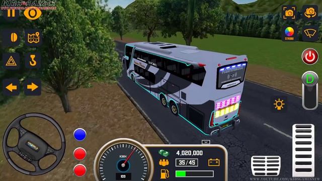 Mobile Bus Simulator Indian Driver - First Bus Transporter Driving to Semarang - Android GamePlay # смотреть онлайн
