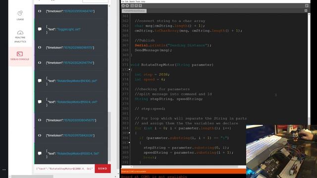 Arduino Pubnub testing смотреть онлайн
