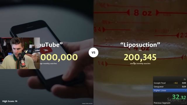 Ludwig chokes a World Record run смотреть онлайн