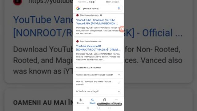 Cum sa instalezi youtube vanced de pe Google #ep1 смотреть онлайн