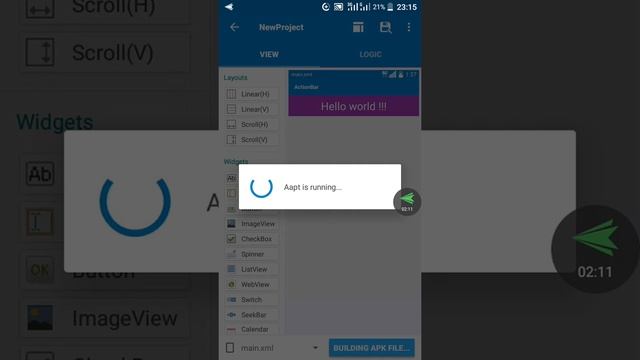 Sketchware ;Adding image view смотреть онлайн