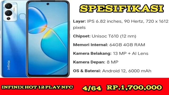 RAJANYA SMARTPHONE,HARGA MURAH, SPEK DEWA,CAMERA 108MP,REKOMANDASI HP INFINIX 1 JUTAAN. смотреть онлайн