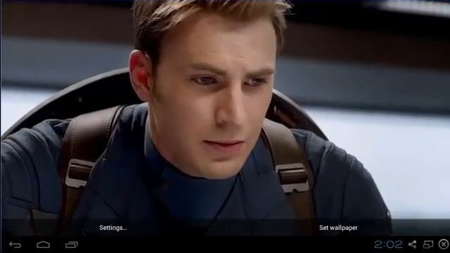 Chris Evans 2014 Live Wallpaper Android Application смотреть онлайн