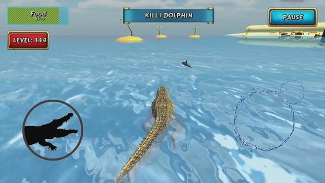 Crocodile Simulator Beach Hunt Android Gameplay #32 смотреть онлайн