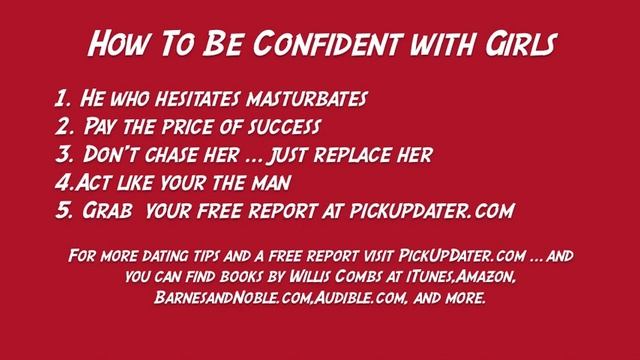 How To Be Confident with Girls - 4 Key Principles смотреть онлайн