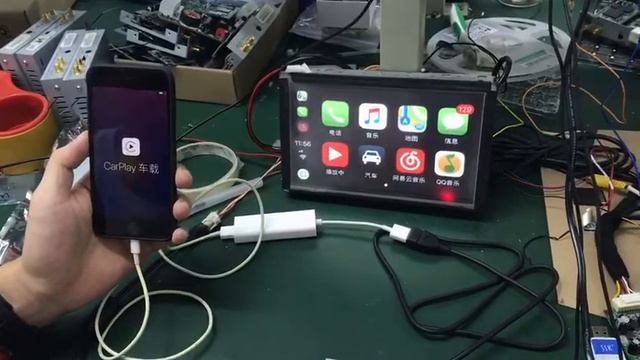 Carplay adapter dongle for Lsailt Android video interface смотреть онлайн