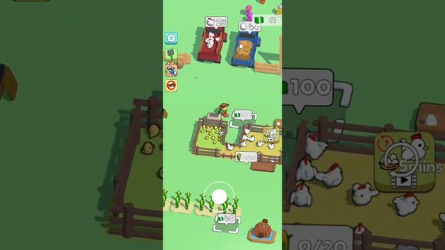 👨🌾 Chicken Factory 🐔 UPDATE GAMEPLAY Part 2 NEW Things + BIG Upgrades (Android, iOS) смотреть онлайн