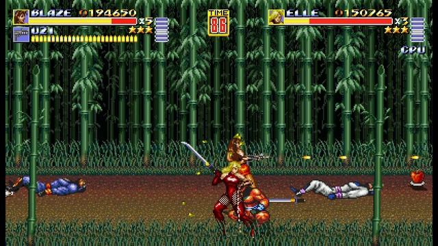 Streets of Rage 2 Remake Blaze+Elle (part2/2) смотреть онлайн