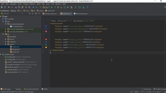 Android Malayalam - Custom Toast Using Toasty смотреть онлайн