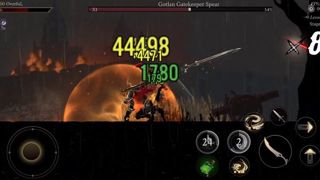 [Boss Mode Level 20] Gotlan Gatekeeper Spear [6-8] Shadow Of Death 2: Awakening смотреть онлайн