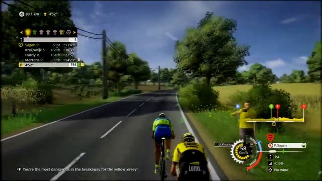 Tour De France 2015 | Saxo Tinkoff 6# Them Points ( Walkthrough / Playthrough English Gameplay ) смотреть онлайн
