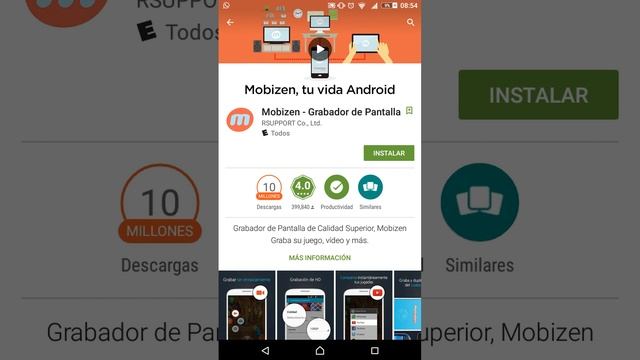 Como grabar la pantalla de tu android NO ROOT 2016 смотреть онлайн