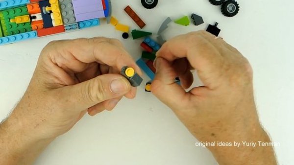 Lego 10696 Car 🚕 Volkswagen Cabriolet MOC 👍 How to build LEGO CLASSIC 10696 💰 Save Money & Space 👍💰