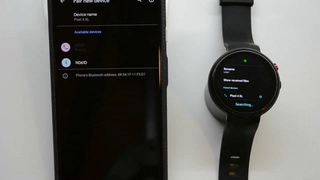 Watch Droid - How pair a bluetooth smartwatch for the first time смотреть онлайн